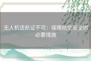 无人机适航证不可：保障航空安全的必要措施