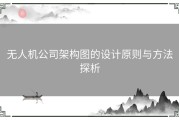 无人机公司架构图的设计原则与方法探析