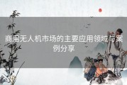 商用无人机市场的主要应用领域与案例分享