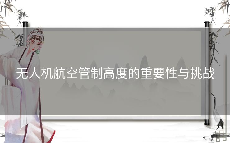 无人机航空管制高度的重要性与挑战