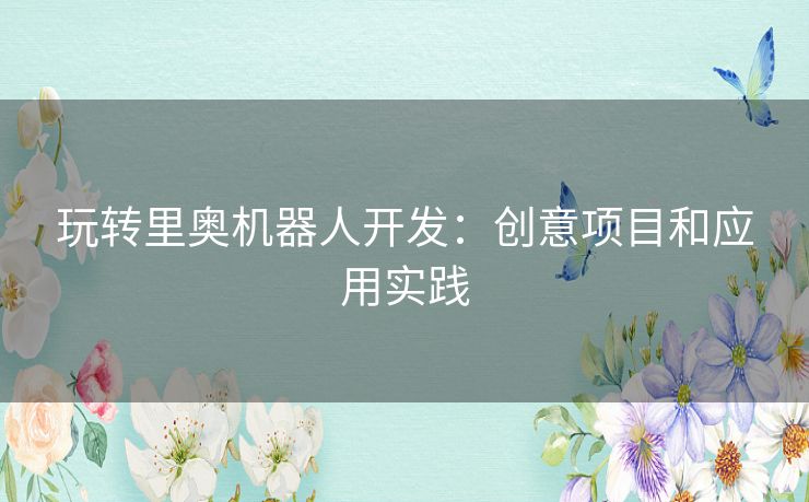 玩转里奥机器人开发：创意项目和应用实践