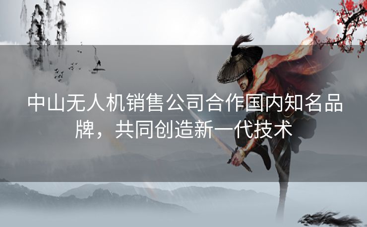 中山无人机销售公司合作国内知名品牌，共同创造新一代技术