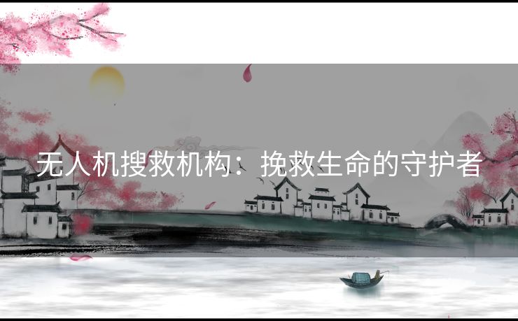 无人机搜救机构：挽救生命的守护者