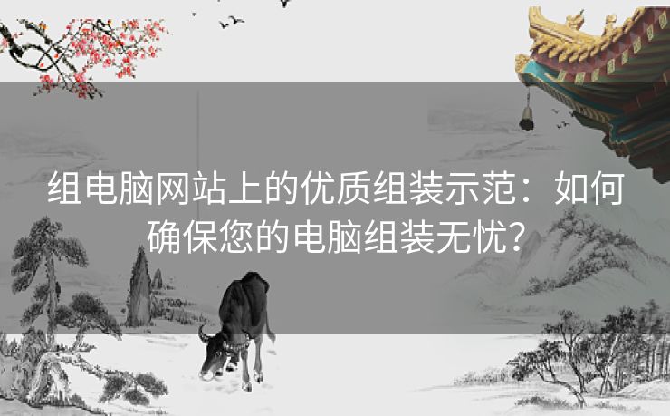 组电脑网站上的优质组装示范：如何确保您的电脑组装无忧？